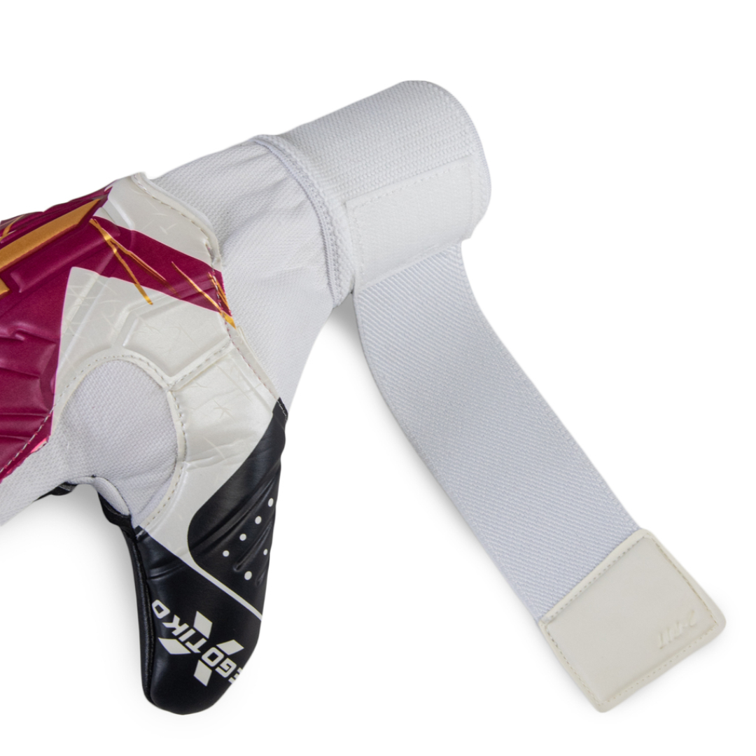 GUANTE DE PORTERO INFANTIL RINAT EGOTIKO X TRAINING SPINE AD 'BLANCO VINO NEGRO' - 1GTS514Y50-025-216