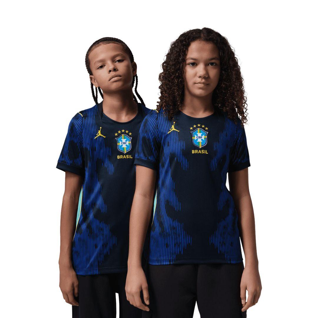 CAMISOLA INFANTIL NIKE BRASIL WC 2026 VISITA - IU1080417