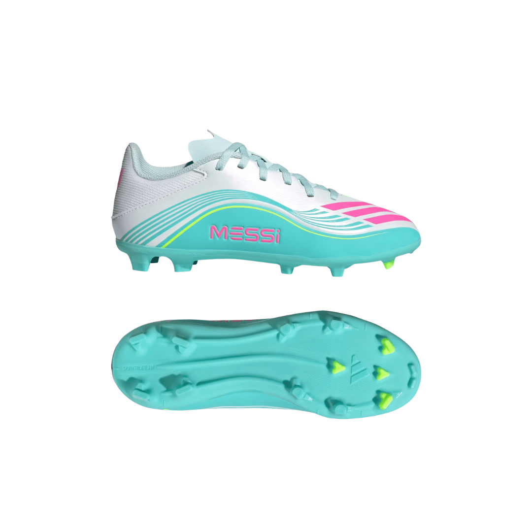 ADIDAS INFANTIL F50 LEAGUE FG 'AURA RADIANTE' - JQ0942