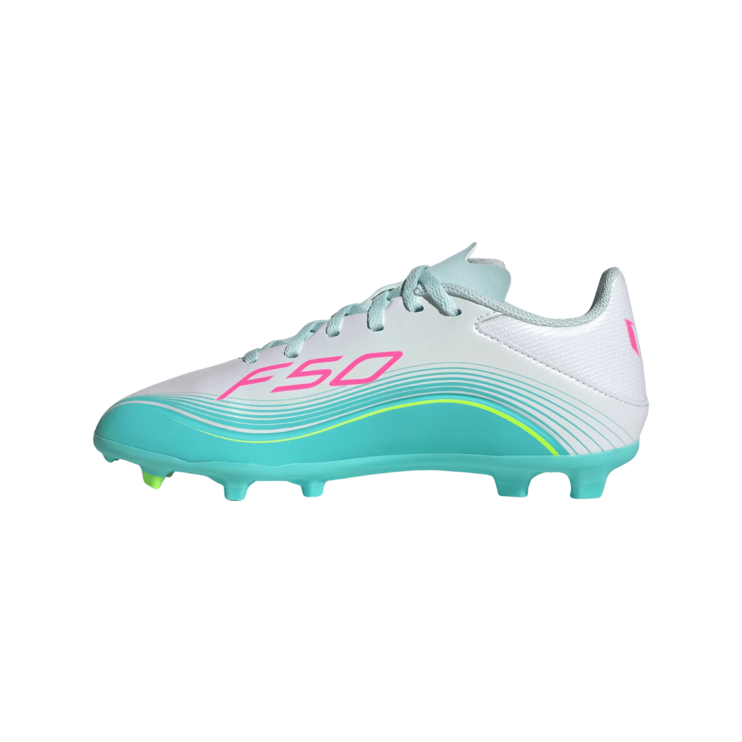 ADIDAS INFANTIL F50 LEAGUE FG 'AURA RADIANTE' - JQ0942