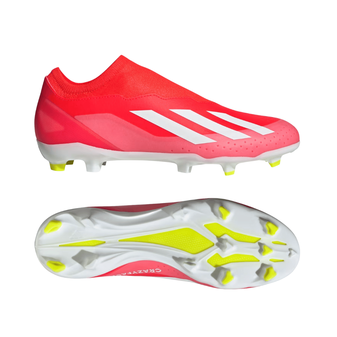 ADIDAS X CRAZYFAST LACELESS LEAGUE FG 'ENERGY CITRUS' - IG0623