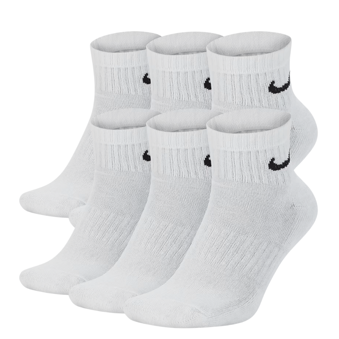 CALCETINES NIKE EVERYDAY CUSH ANKLE 6PR - 'BLANCO' - SX7669100