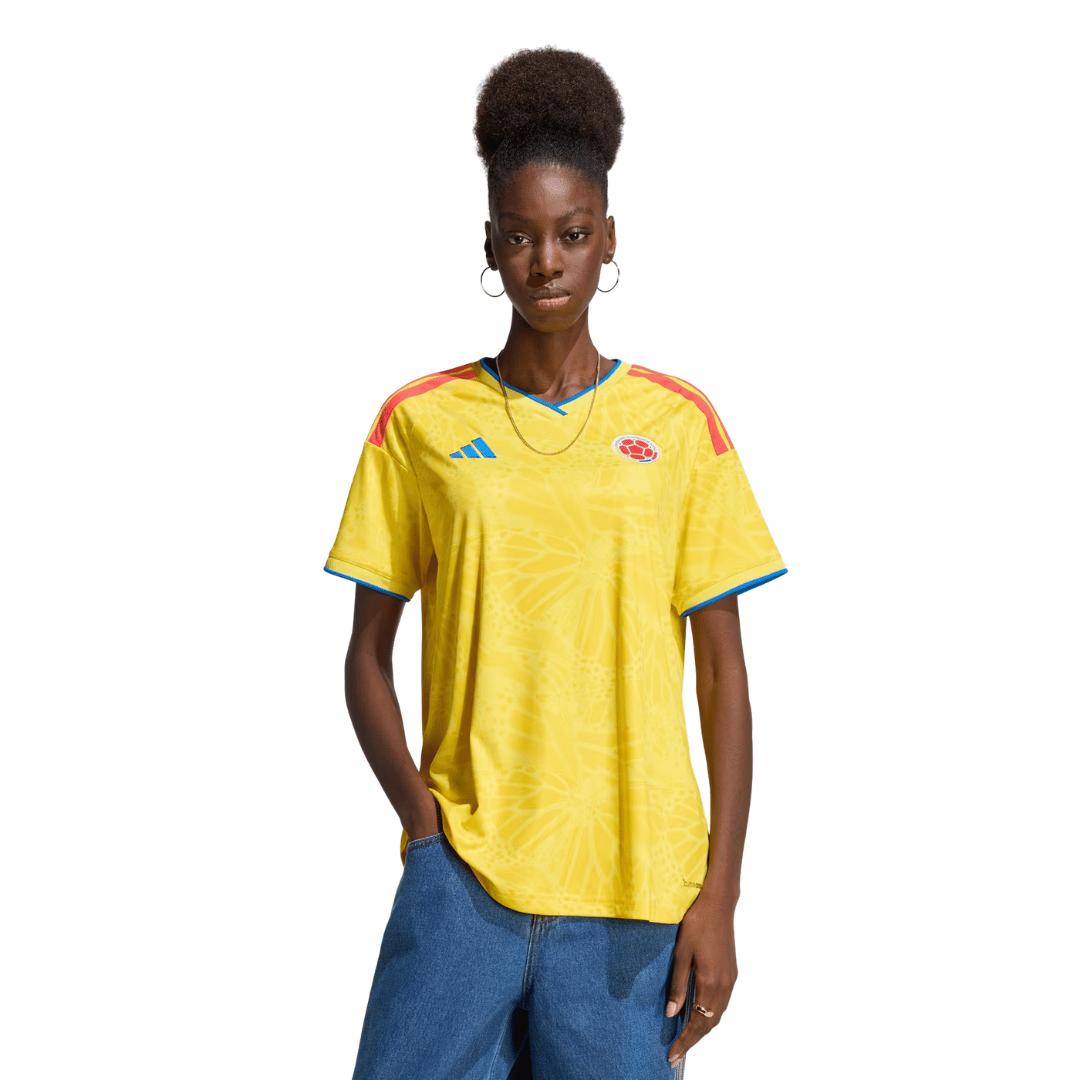 CAMISOLA ADIDAS COLOMBIA WC 2026 LOCAL MUJER - JZ8788