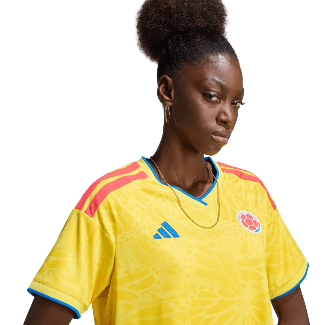 CAMISOLA ADIDAS COLOMBIA WC 2026 LOCAL MUJER - JZ8788