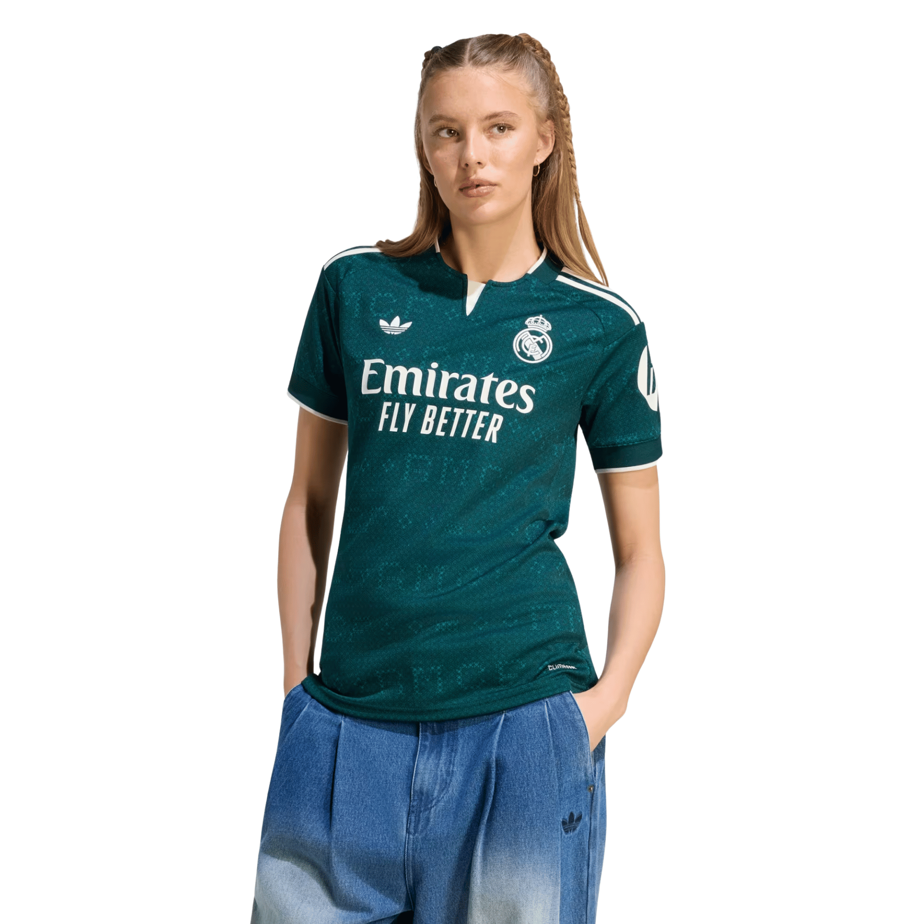 CAMISOLA ADIDAS REAL MADRID VISITA 26/27 MUJER - KC3990