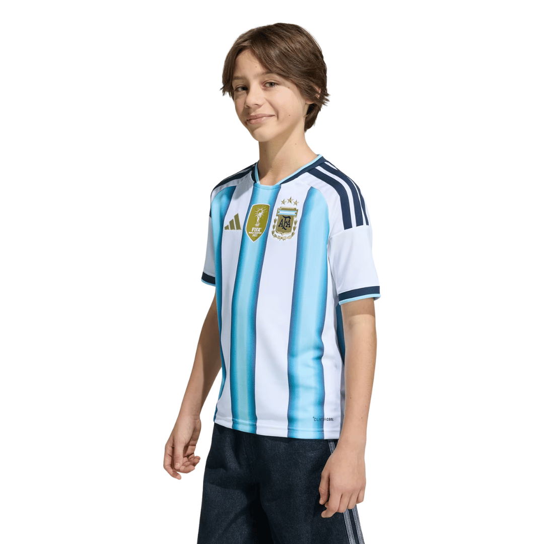 CAMISOLA INFANTIL ADIDAS ARGENTINA WC 2026 LOCAL - KA8119