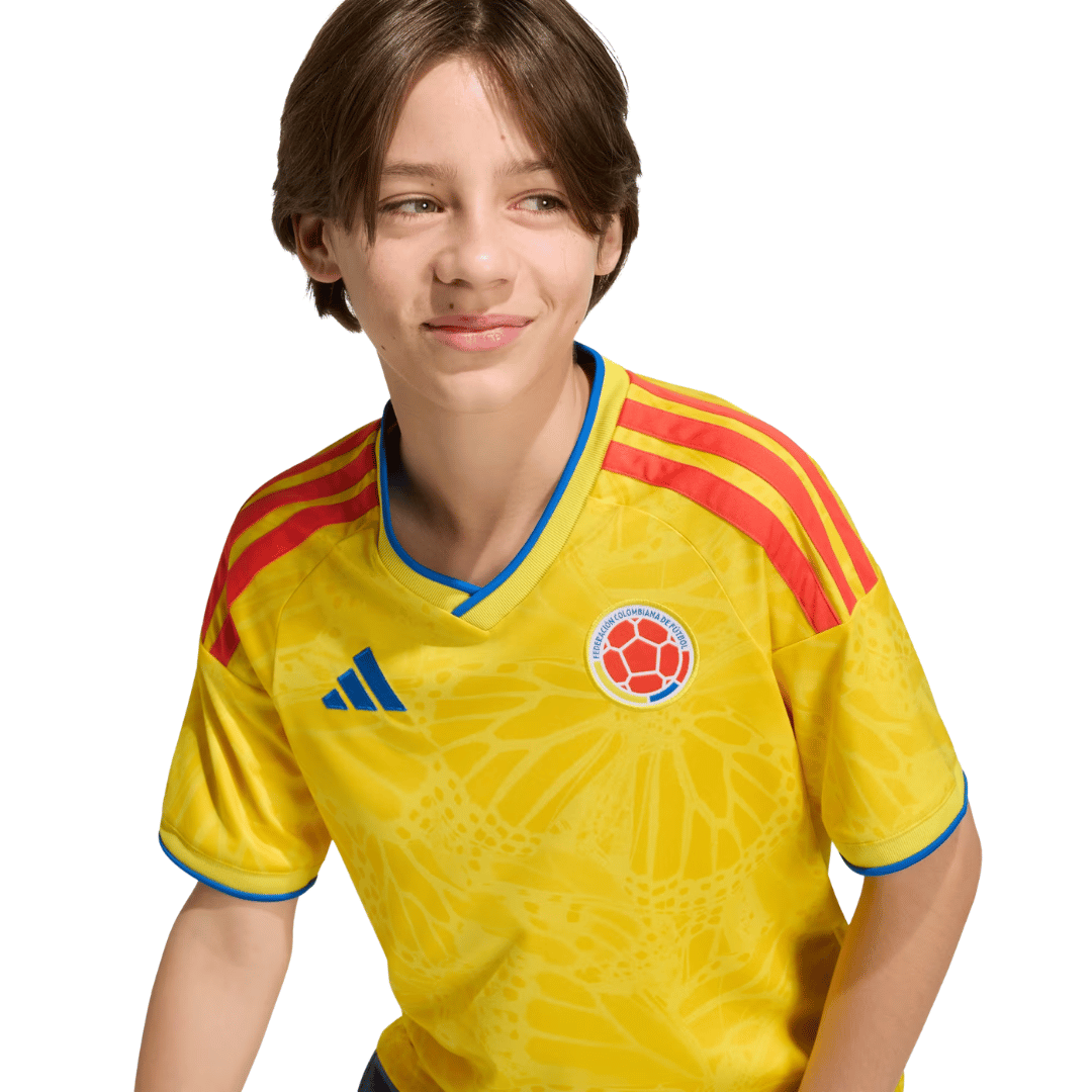 CAMISOLA INFANTIL ADIDAS COLOMBIA WC 2026 LOCAL - JZ8797