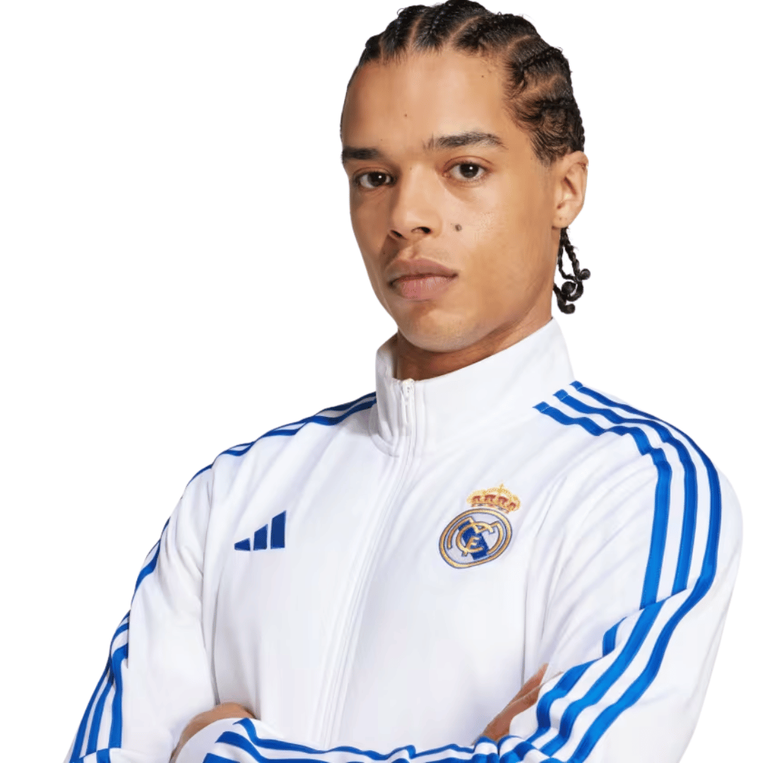 CHAQUETA ADIDAS REAL MADRID DNA 'BLANCA' - IT3804