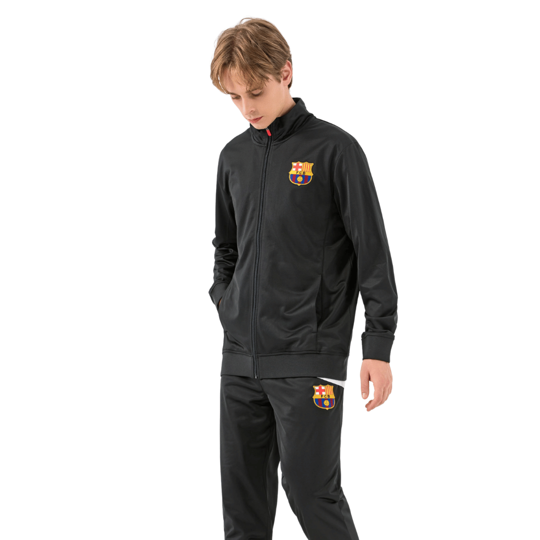 Conjunto Fexpro Chaqueta + Pantalón Largo FC Barcelona 'Negro' – imagen 1 de 3