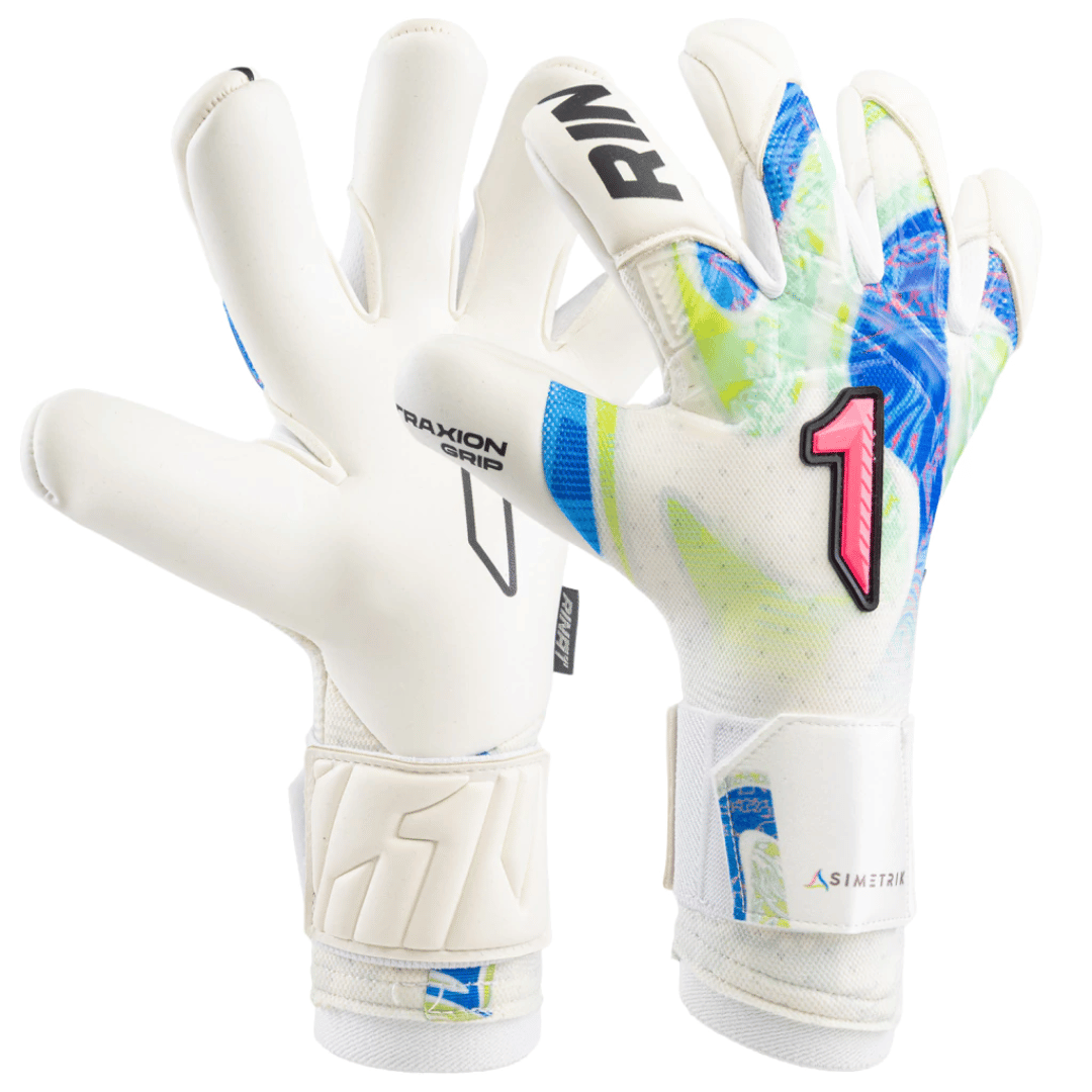 Guante de Portero Rinat Asimetrik Aero Pro 'Azul/Verde/Rosa' – imagen 1 de 5