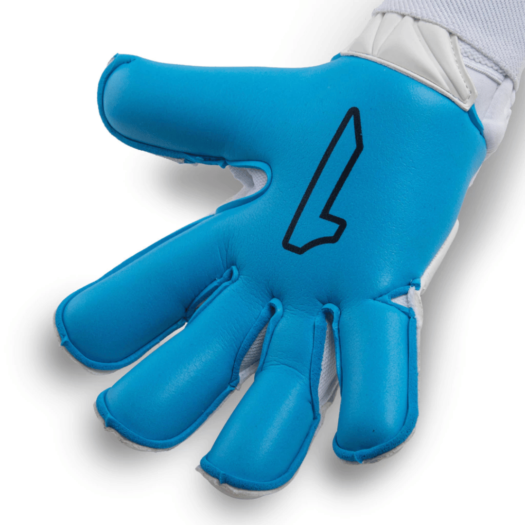 GUANTE DE PORTERO RINAT SANTOLOCO PRO AD 'BLANCO AZUL' - 1GPR4A2A50-110-221