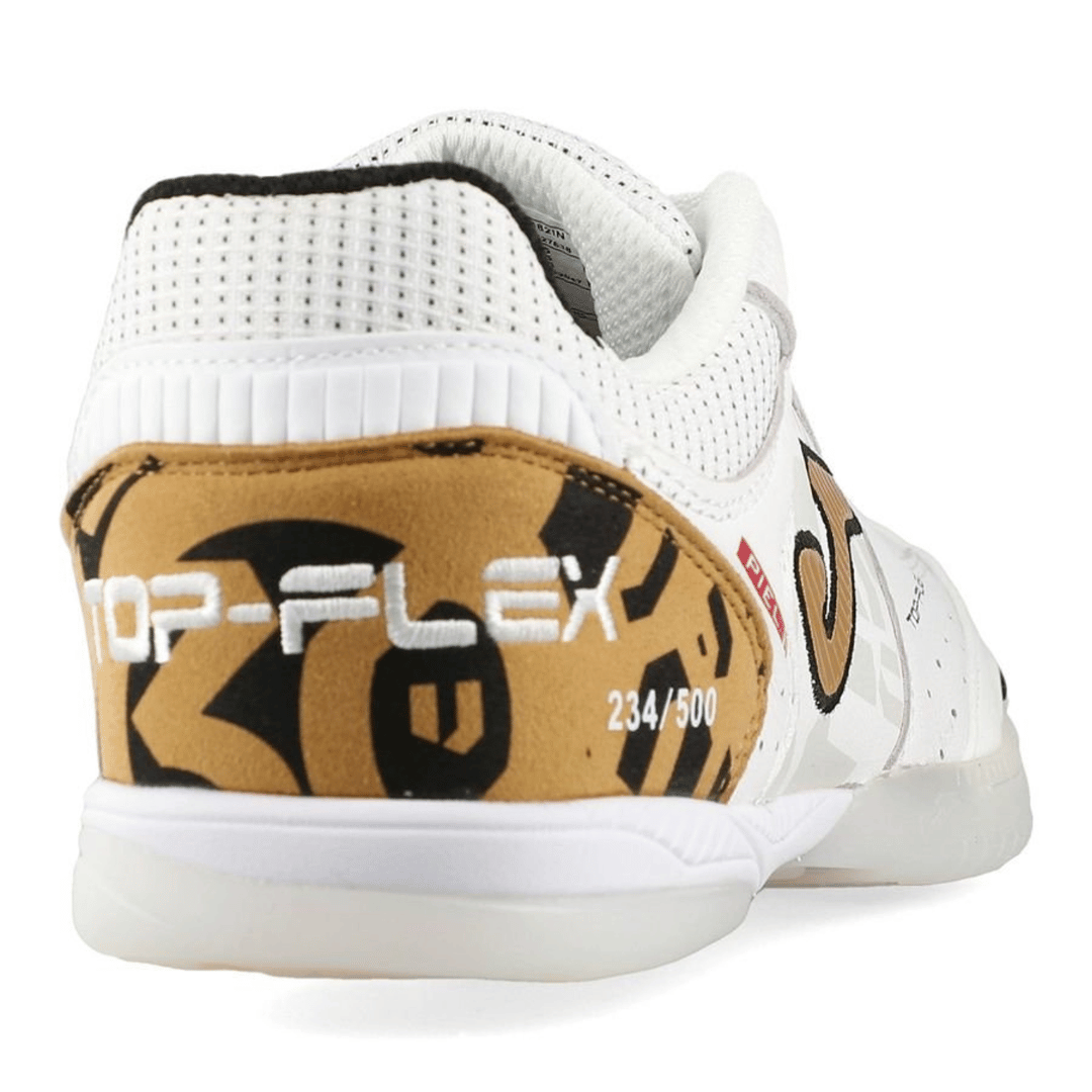 JOMA TOPFLEX IN 'BLANCO/DORADO' - TOPW2582IN