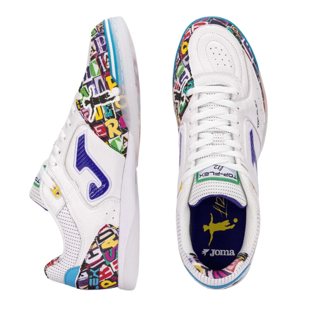 JOMA TOPLEX IN 'BLANCO/MULTICOLOR' - TOPW2562IN