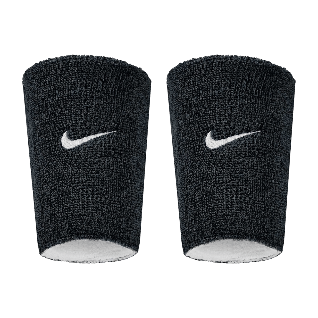 MUÑEQUERA NIKE SWOOSH CLASSIC REVERSIBLE 'NEGRA' - N1012411036OS