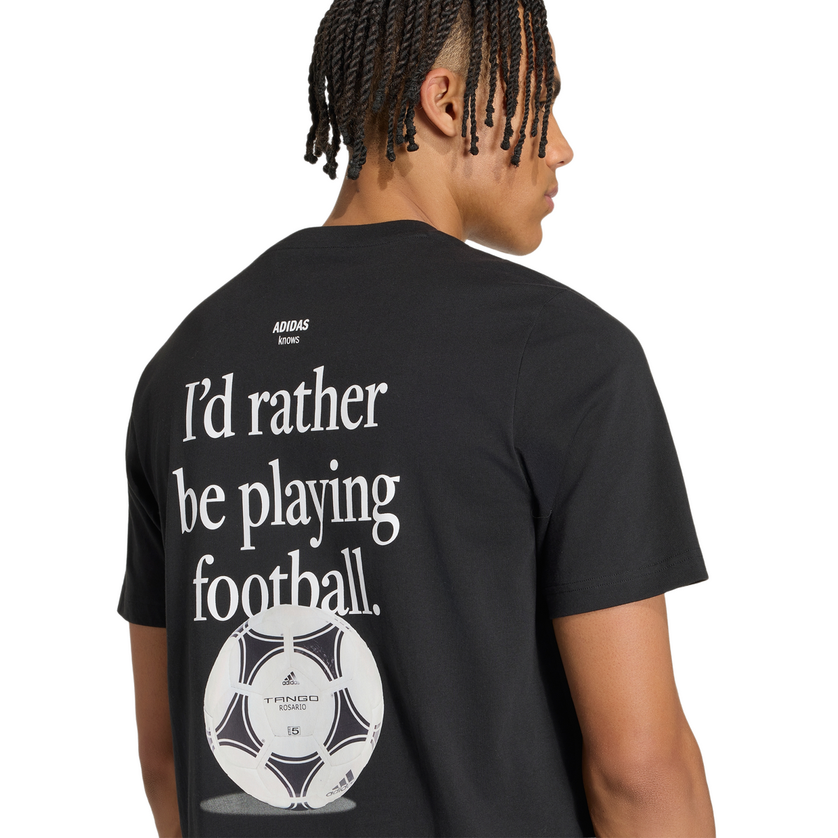 Playera Adidas Football 'Negra' – imagen 6 de 6