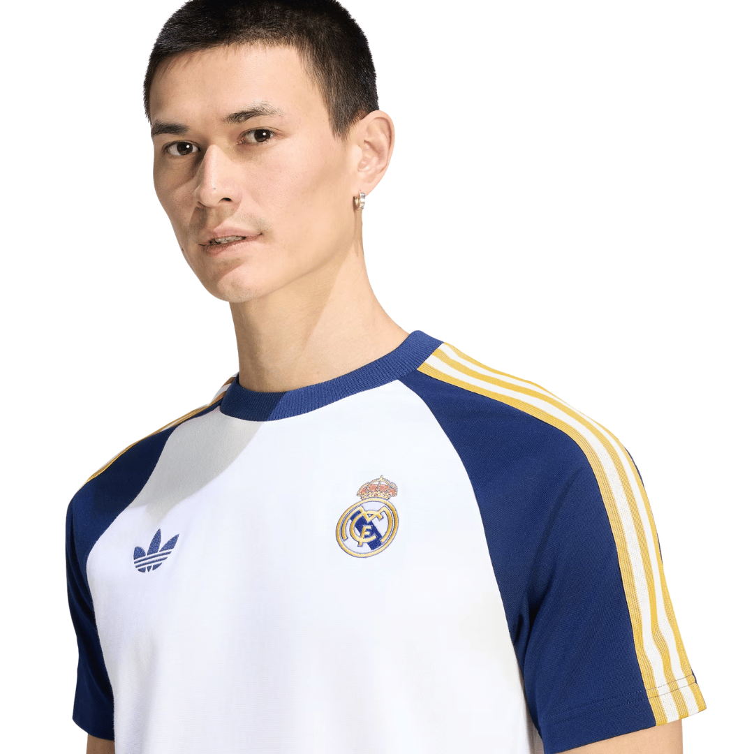 PLAYERA ADIDAS ORIGINALS REAL MADRID 'BLANCA' - JZ9152