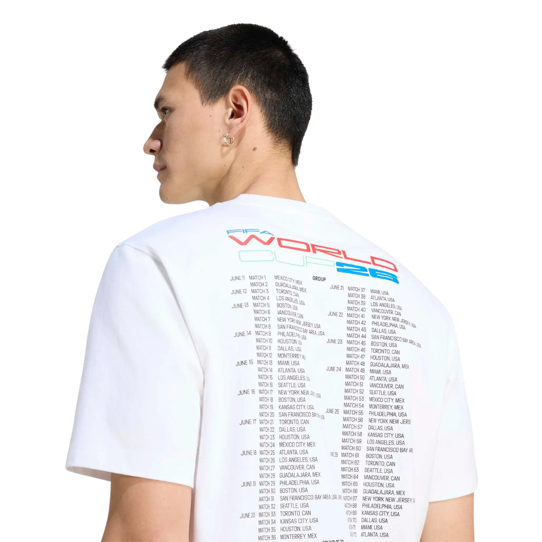 PLAYERA ADIDAS WC 2026 'BLANCA' - KC1340