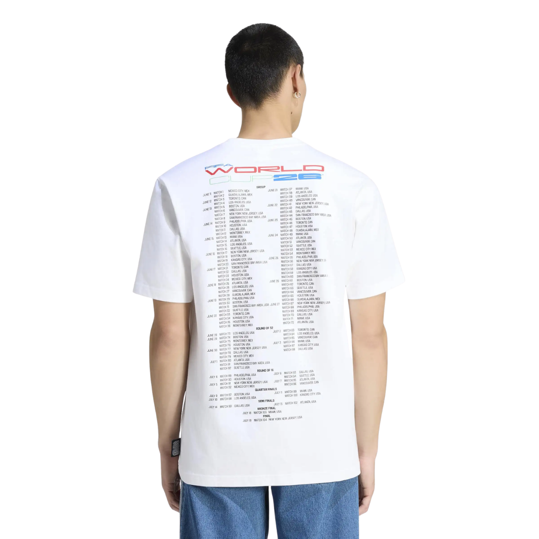 PLAYERA ADIDAS WC 2026 'BLANCA' - KC1340