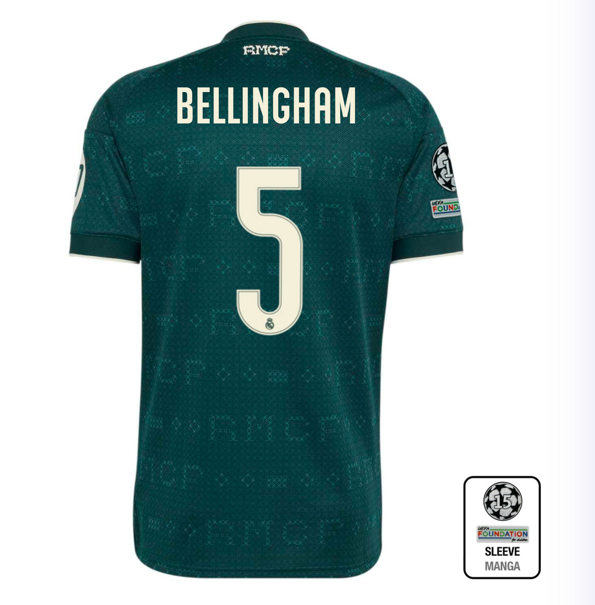 CAMISOLA PERS. ADIDAS REAL MADRID UCL VISITA 26/27 ADULTO BELLINGHAM 5 - PRMA27UCLVISADJB5-JZ7205