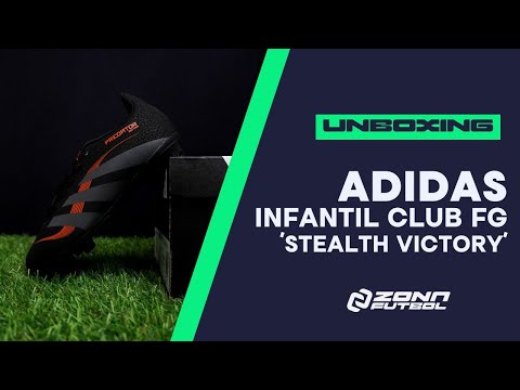 ADIDAS INFANTIL PREDATOR CLUB FG 'STEALTH VICTORY' - ID3812
