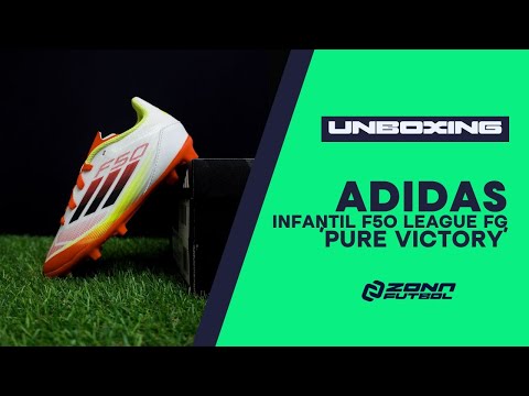 ADIDAS INFANTIL F50 LEAGUE FG 'PURE VICTORY' - IE3747