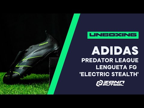 ADIDAS PREDATOR LEAGUE LENGUETA FG 'ELECTRIC STEALTH' - JI1110