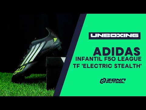 ADIDAS INFANTIL F50 LEAGUE TF 'ELECTRIC STEALTH' - JH9999