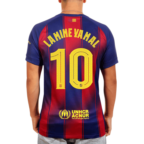 CAMISOLA PERS. NIKE FC BARCELONA LOCAL 25/26 ADULTO YAMAL 10 - PFCB26LOCADLY10-HJ4590456