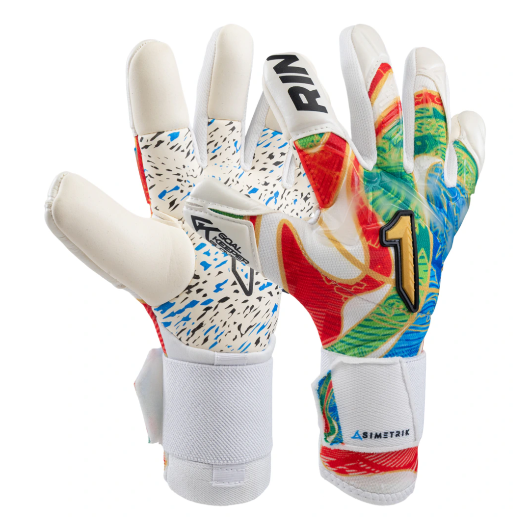 Guante de Portero Rinat Asimetrik Aero Prime ADU 'Multicolor/Blanco' – imagen 1 de 5