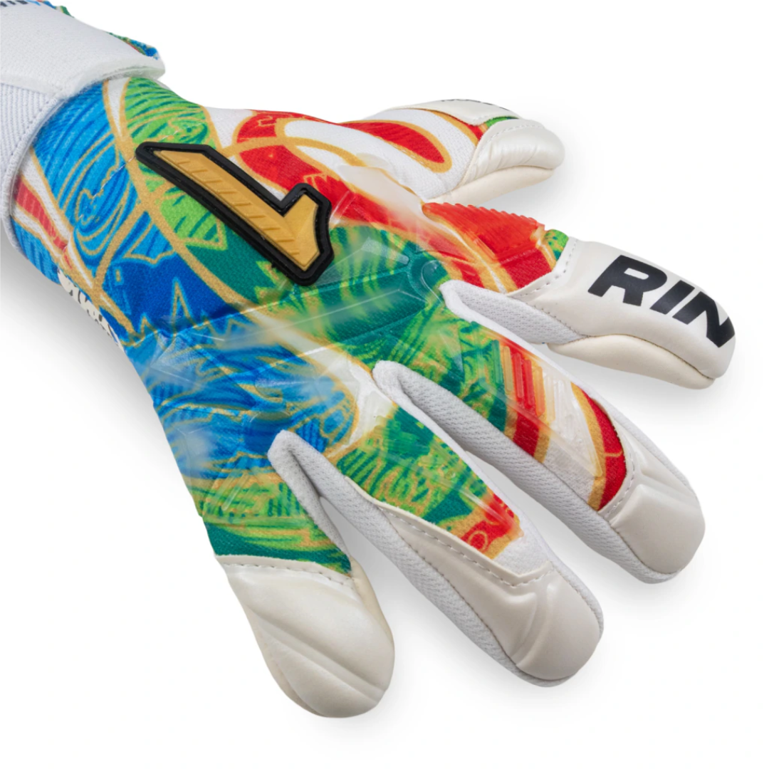 Guante de Portero Rinat Asimetrik Aero Prime ADU 'Multicolor/Blanco' – imagen 2 de 5