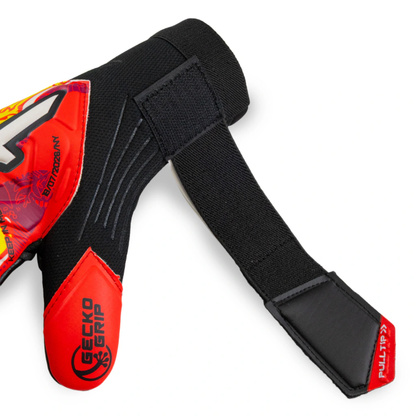 GUANTE DE PORTERO INFANTIL RINAT ASIMETRIK TRAINING INF ROJO / AZUL / AMARILLO - 1GTR6I4Y50-904-216