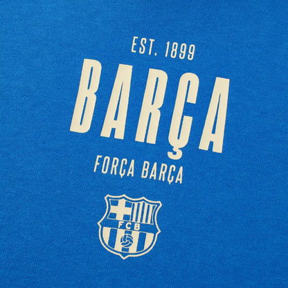 HOODIE INFANTIL FEXPRO FC BARCELONA FOOT TRAP 'AZUL' - BCNHD326103-BL1