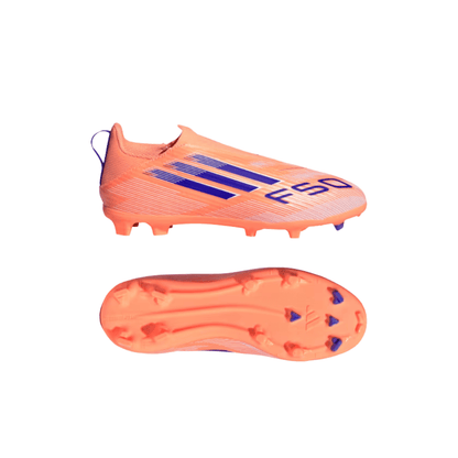 ADIDAS INFANTIL F50 LEAGUE FG LL 'CORAL BLAZE' - JH7742