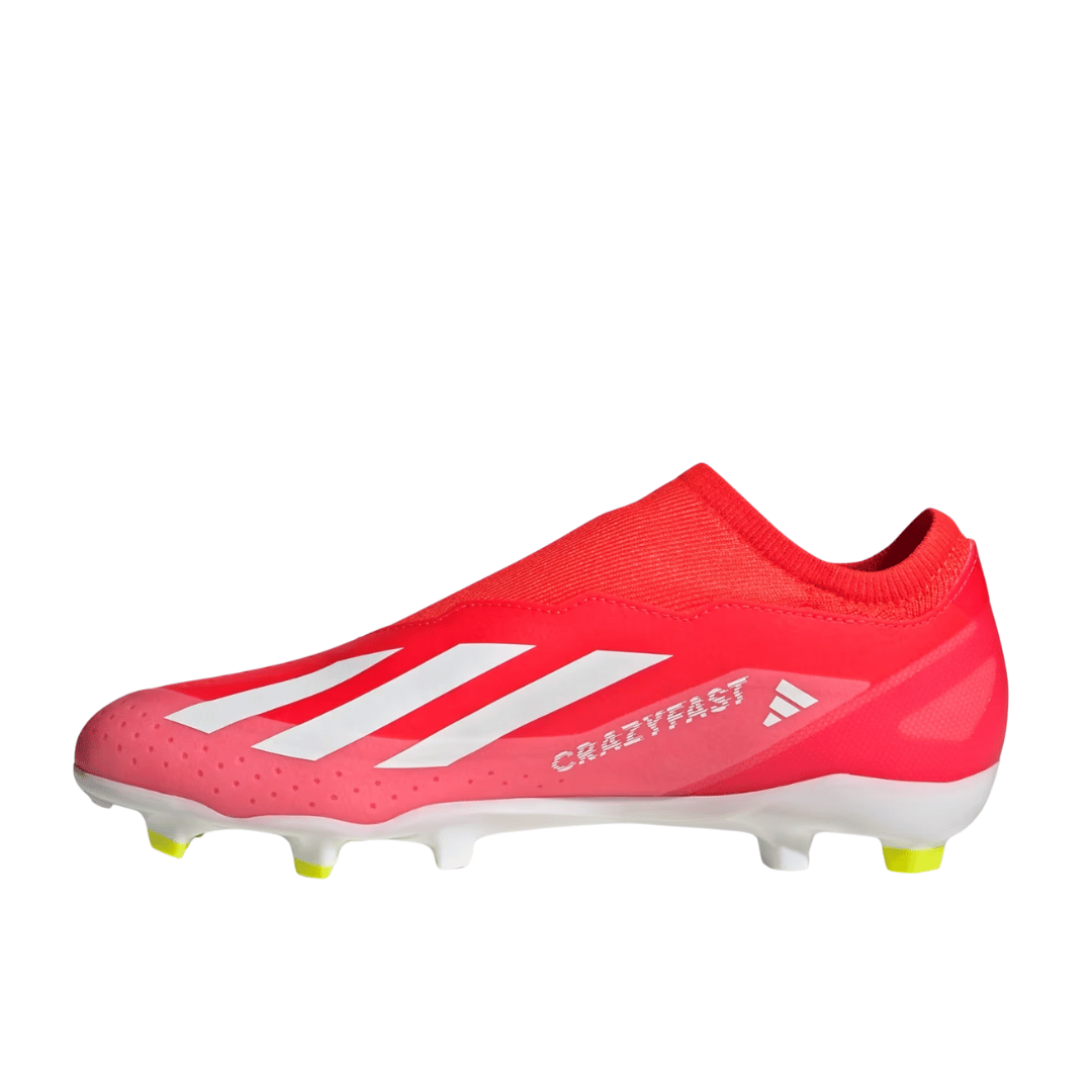 ADIDAS X CRAZYFAST LACELESS LEAGUE FG 'ENERGY CITRUS' - IG0623