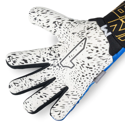 GUANTE DE PORTERO INFANTIL RINAT FIERA PRIME SPINE INF BLANCO/AZUL - 1GPS5I8Y50-027-217