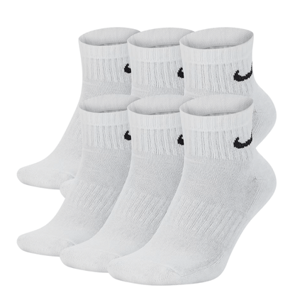 CALCETINES NIKE EVERYDAY CUSH ANKLE 6PR - 'BLANCO' - SX7669100