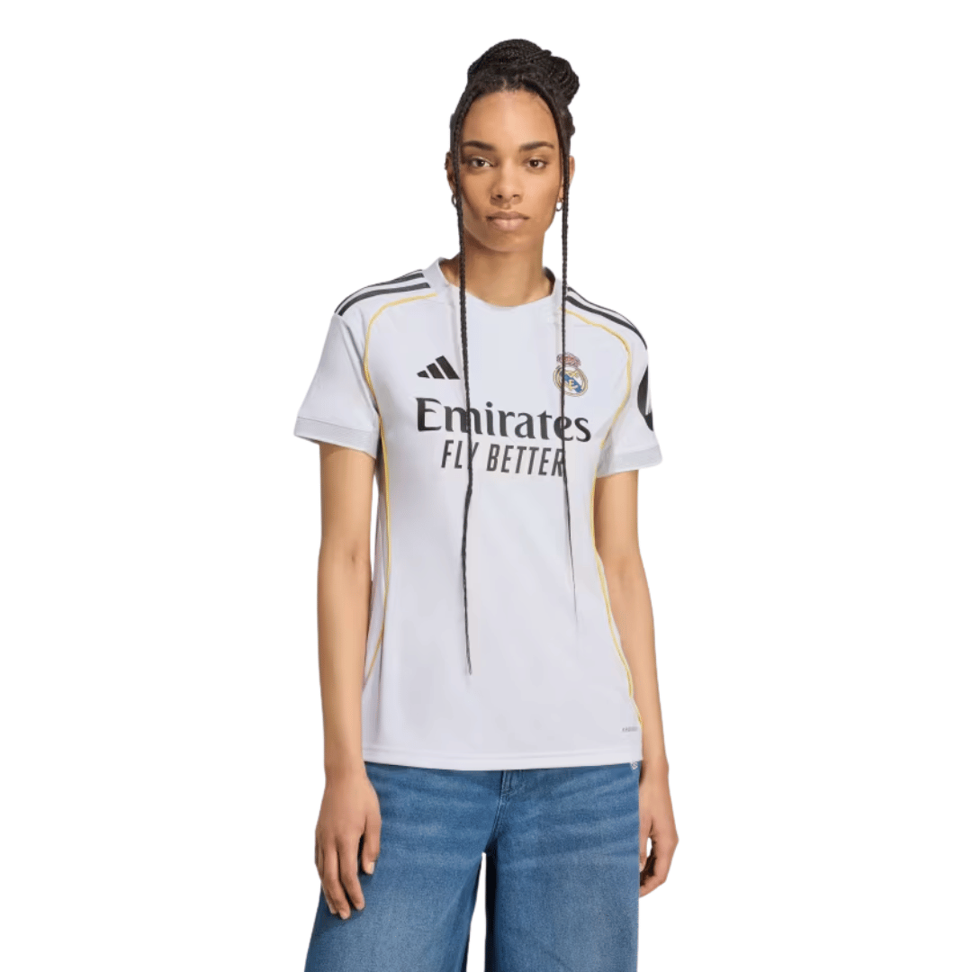 CAMISOLA ADIDAS REAL MADRID LOCAL 25/26 MUJER - JN8869