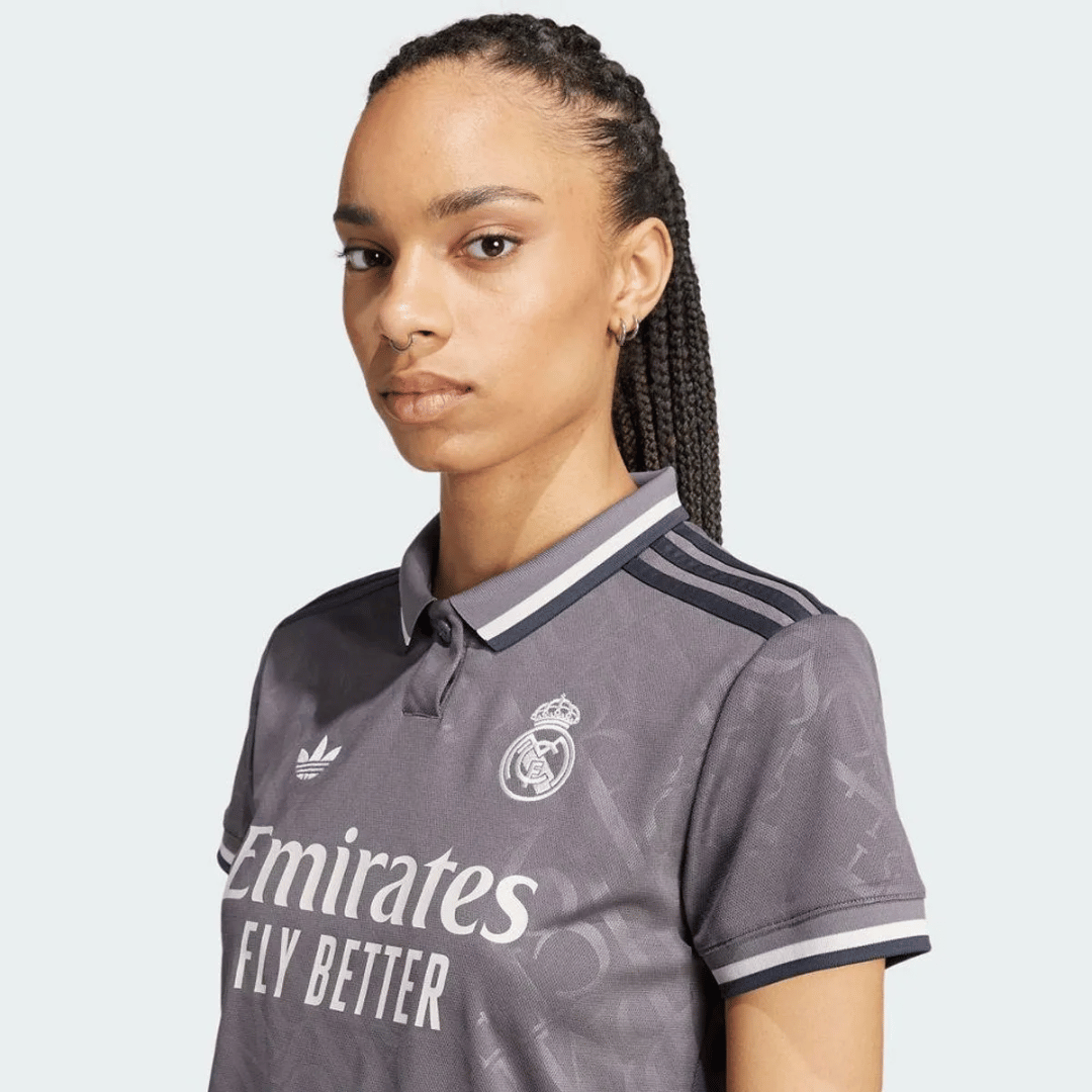 CAMISOLA ADIDAS REAL MADRID TERCERA EQUIPACION MUJER 24/25 - IT3439