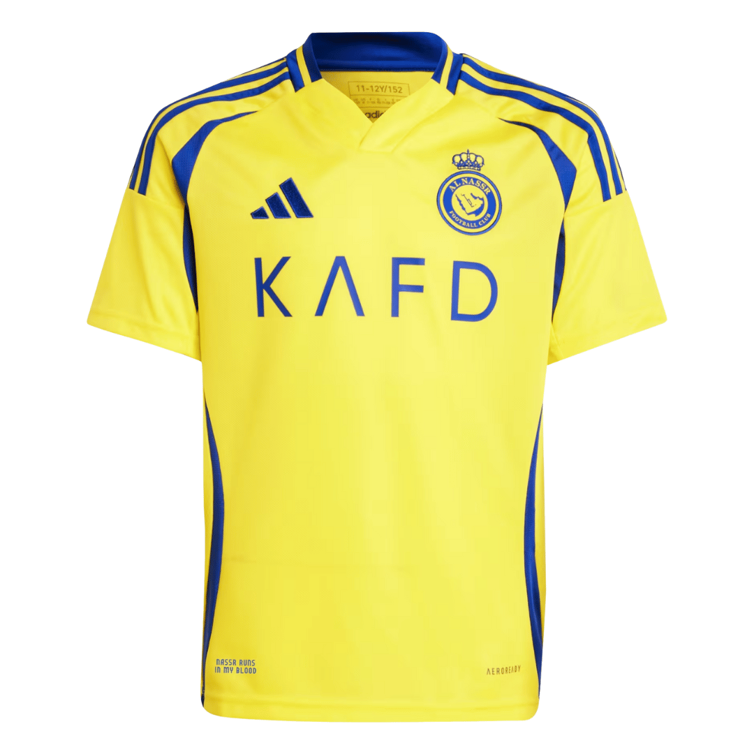 CAMISOLA INFANTIL ADIDAS AL NASSR LOCAL 24/25 'RONALDO' - JP0458