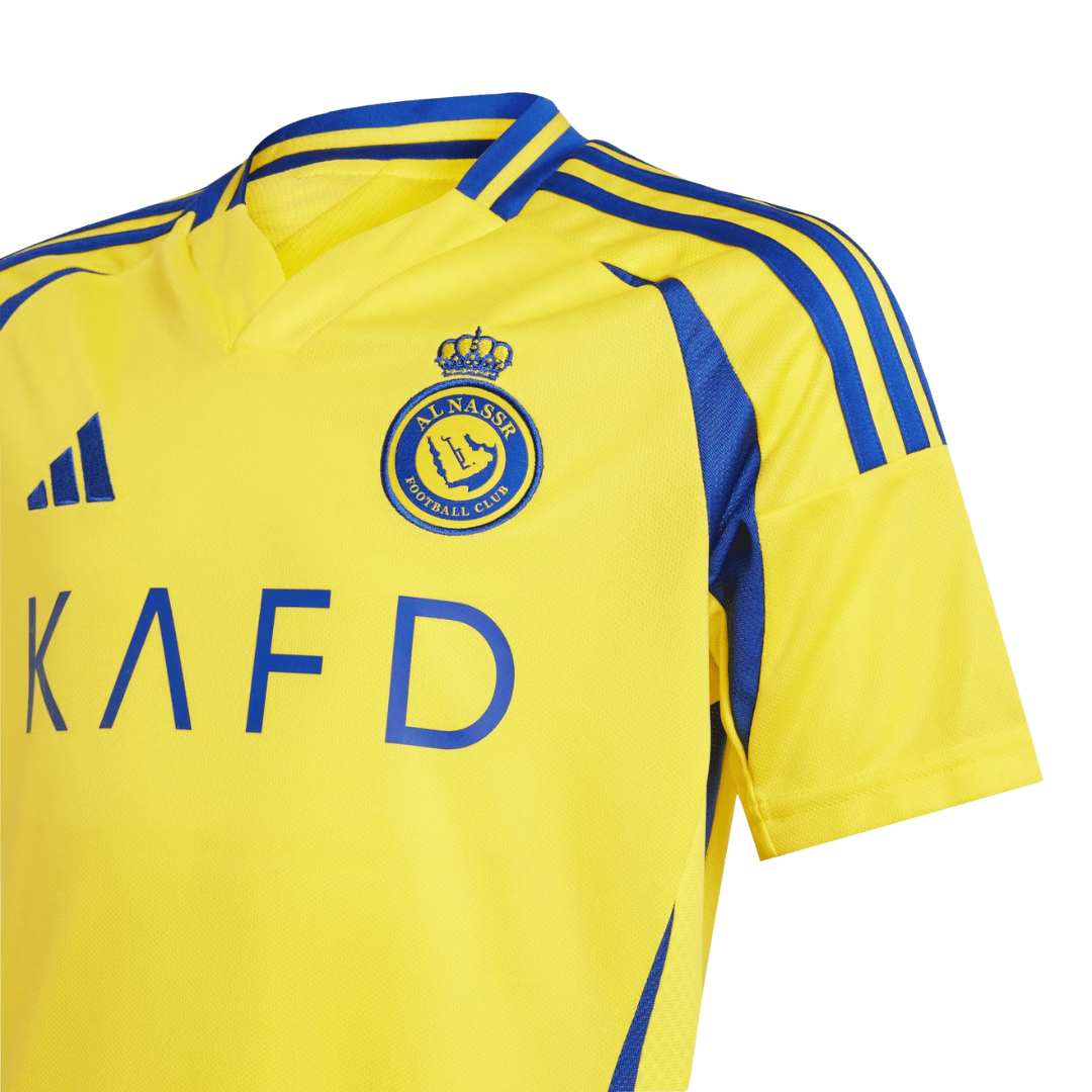 CAMISOLA INFANTIL ADIDAS AL NASSR LOCAL 24/25 'RONALDO' - JP0458