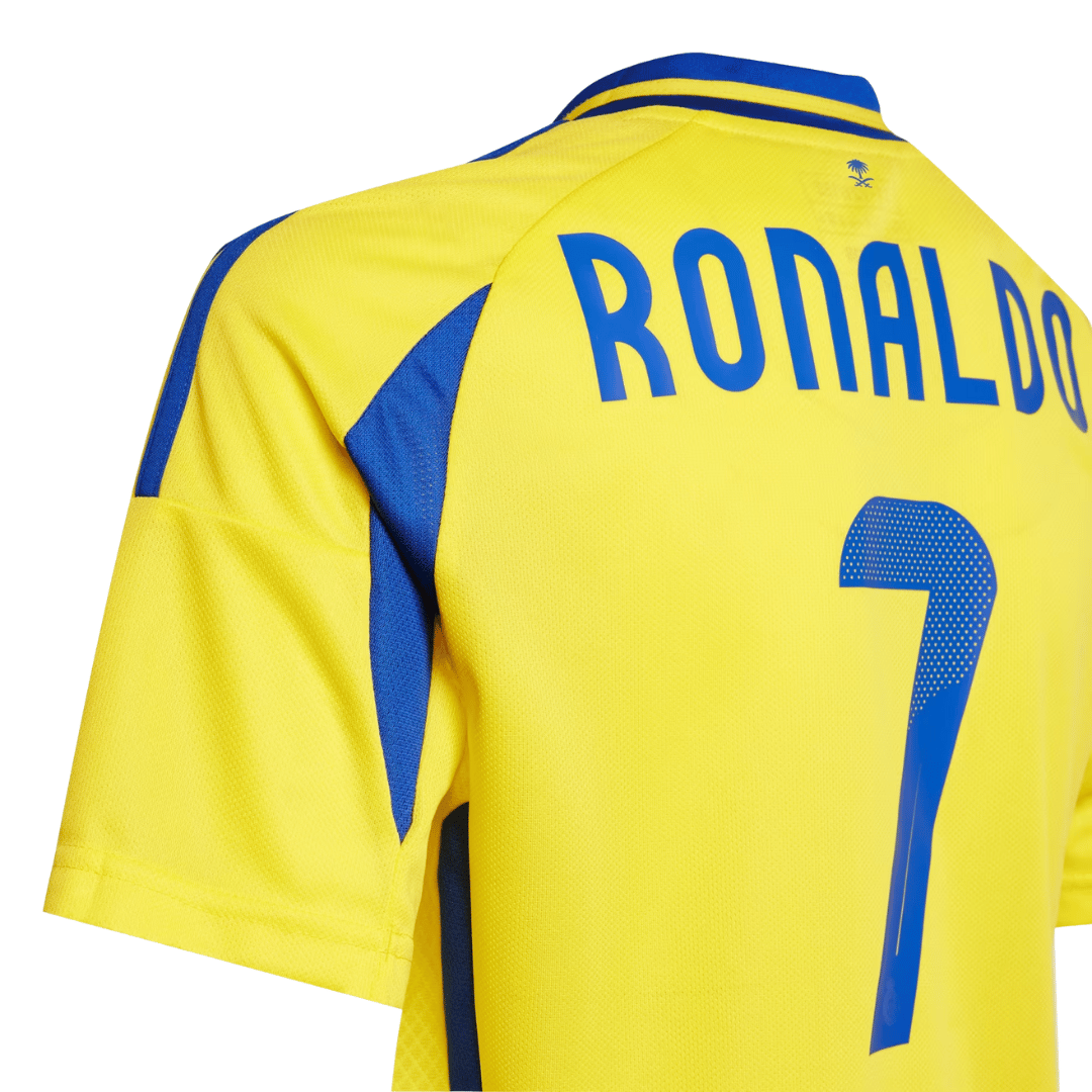 CAMISOLA INFANTIL ADIDAS AL NASSR LOCAL 24/25 'RONALDO' - JP0458