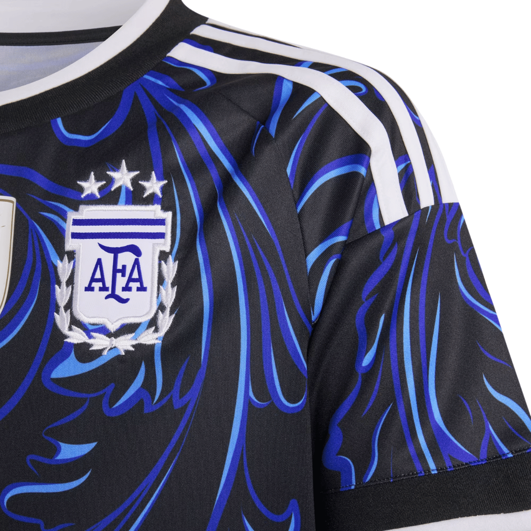 CAMISOLA INFANTIL ADIDAS ARGENTINA MESSI 10 WC 2026 VISITA - KH3942