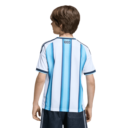 CAMISOLA INFANTIL ADIDAS ARGENTINA WC 2026 LOCAL - KA8119