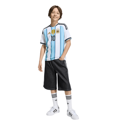 CAMISOLA INFANTIL ADIDAS ARGENTINA WC 2026 LOCAL MESSI 10 - KA8115