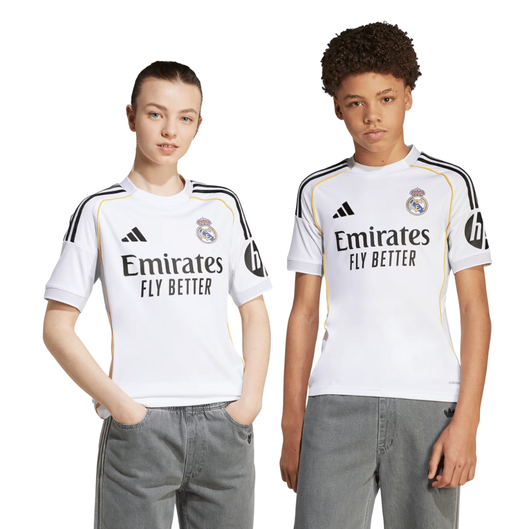 CAMISOLA INFANTIL ADIDAS REAL MADRID LOCAL 25/26 - JN8887