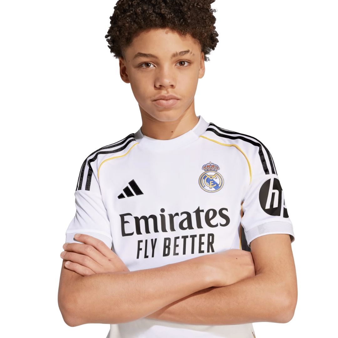 CAMISOLA INFANTIL ADIDAS REAL MADRID LOCAL 25/26 - JN8887