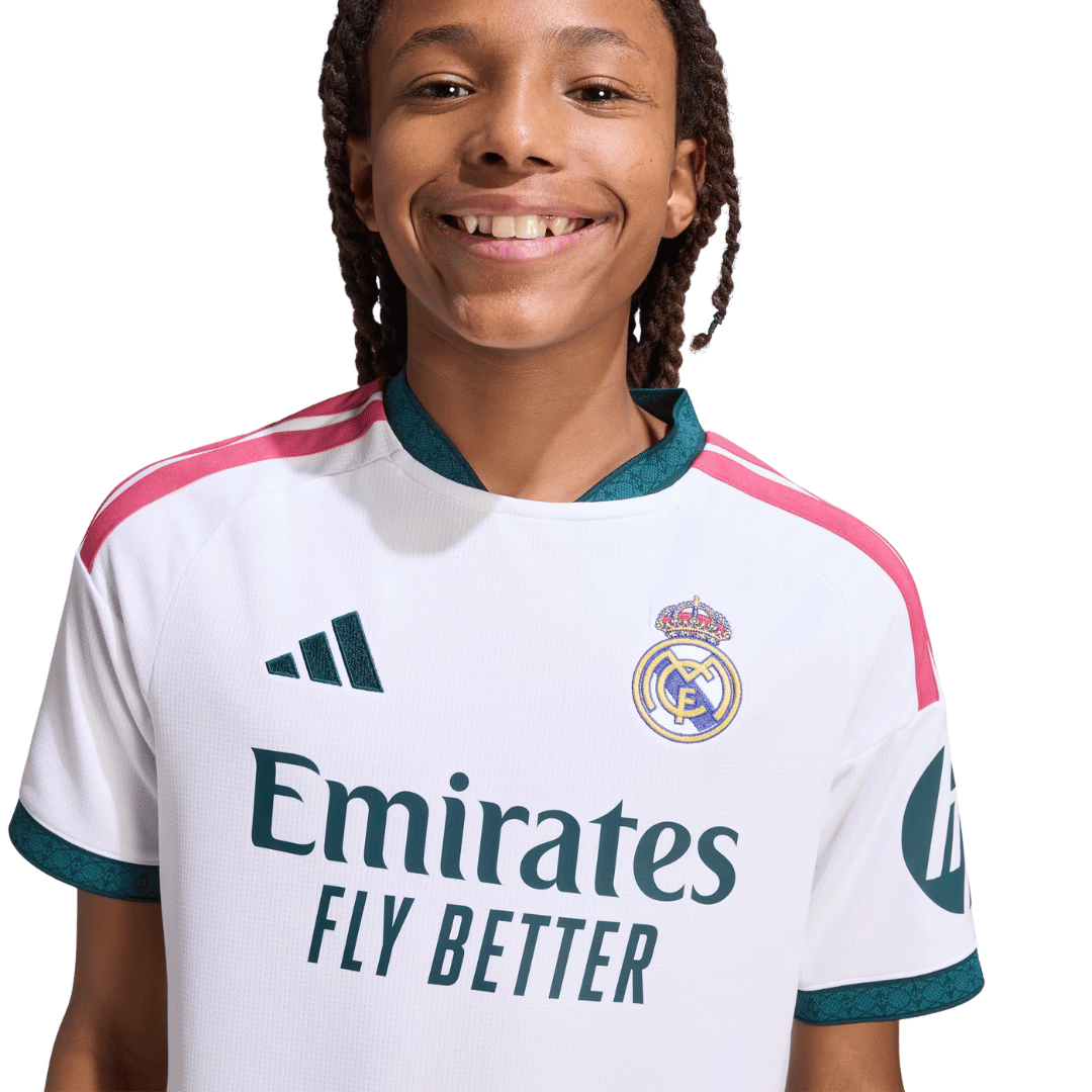 CAMISOLA INFANTIL ADIDAS REAL MADRID LOCAL 26/27 - KC3993