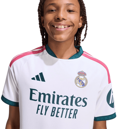 CAMISOLA INFANTIL ADIDAS REAL MADRID LOCAL 26/27 - KC3993