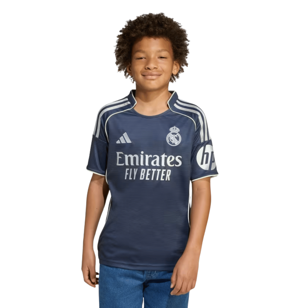 CAMISOLA INFANTIL ADIDAS REAL MADRID VISITA 25/26 - JP3947