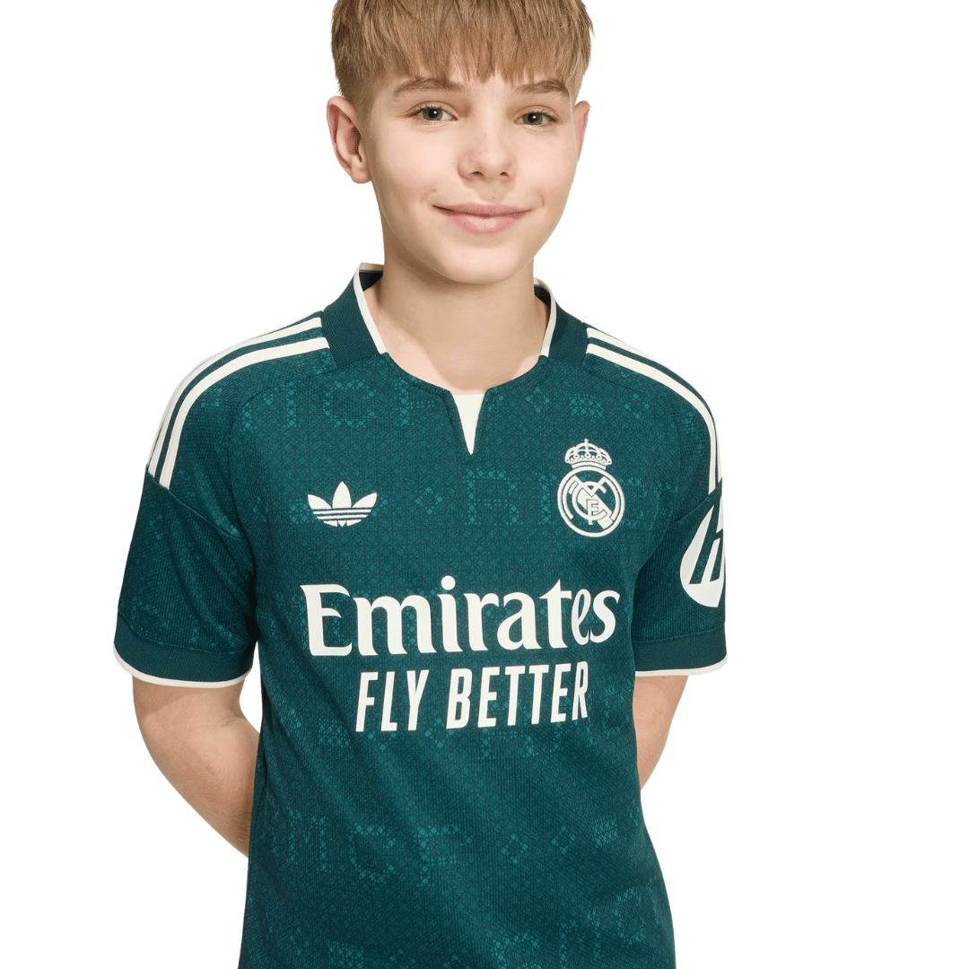 CAMISOLA INFANTIL ADIDAS REAL MADRID VISITA 26/27 - KC3991